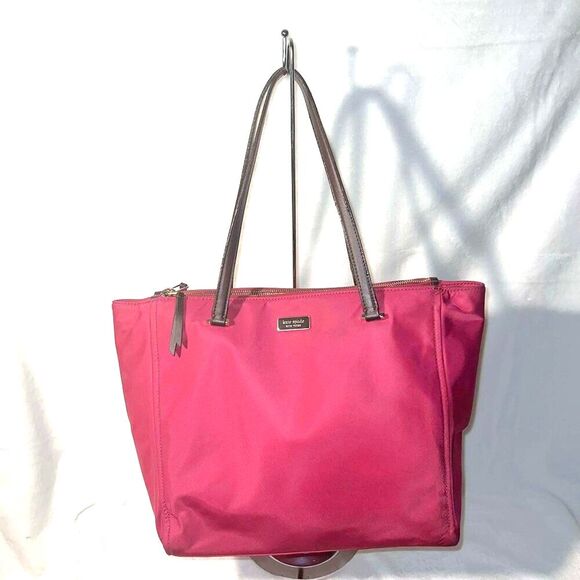 Kate Spade Dawn - Double Zip Nylon Tote - Picture 1 of 14